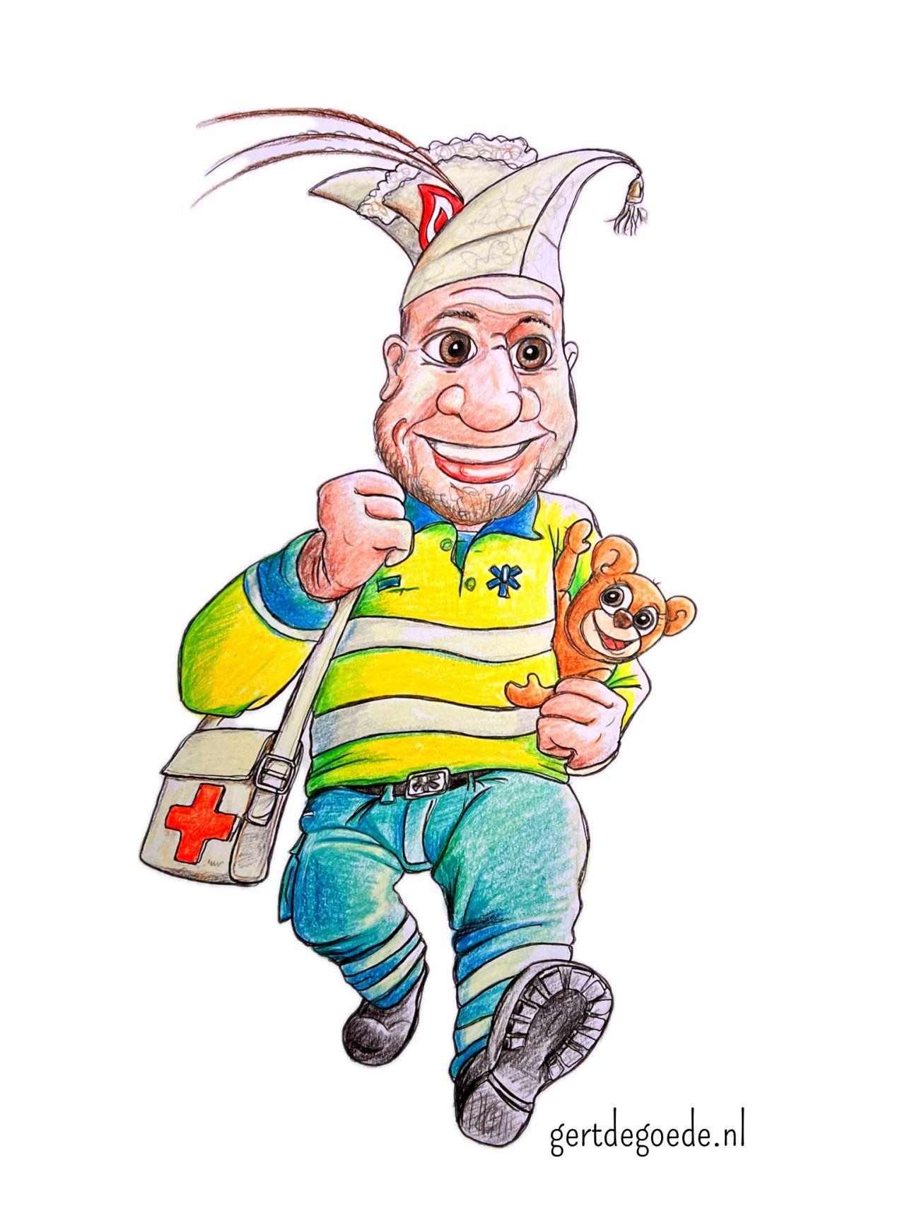 Gert de Goede cartoonist illustrator Mitchell Ted Wijdeven Porcellus 59 Uden Knoerissen 2026