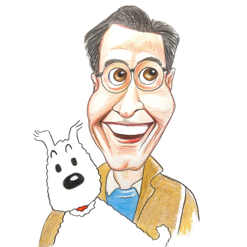 Rob Jetten minister president premier Uden gemeenteraadsverkiezingen 2018 flyeren appels uitdelen Gert de Goede fotografie Kuifje cartoon bobby