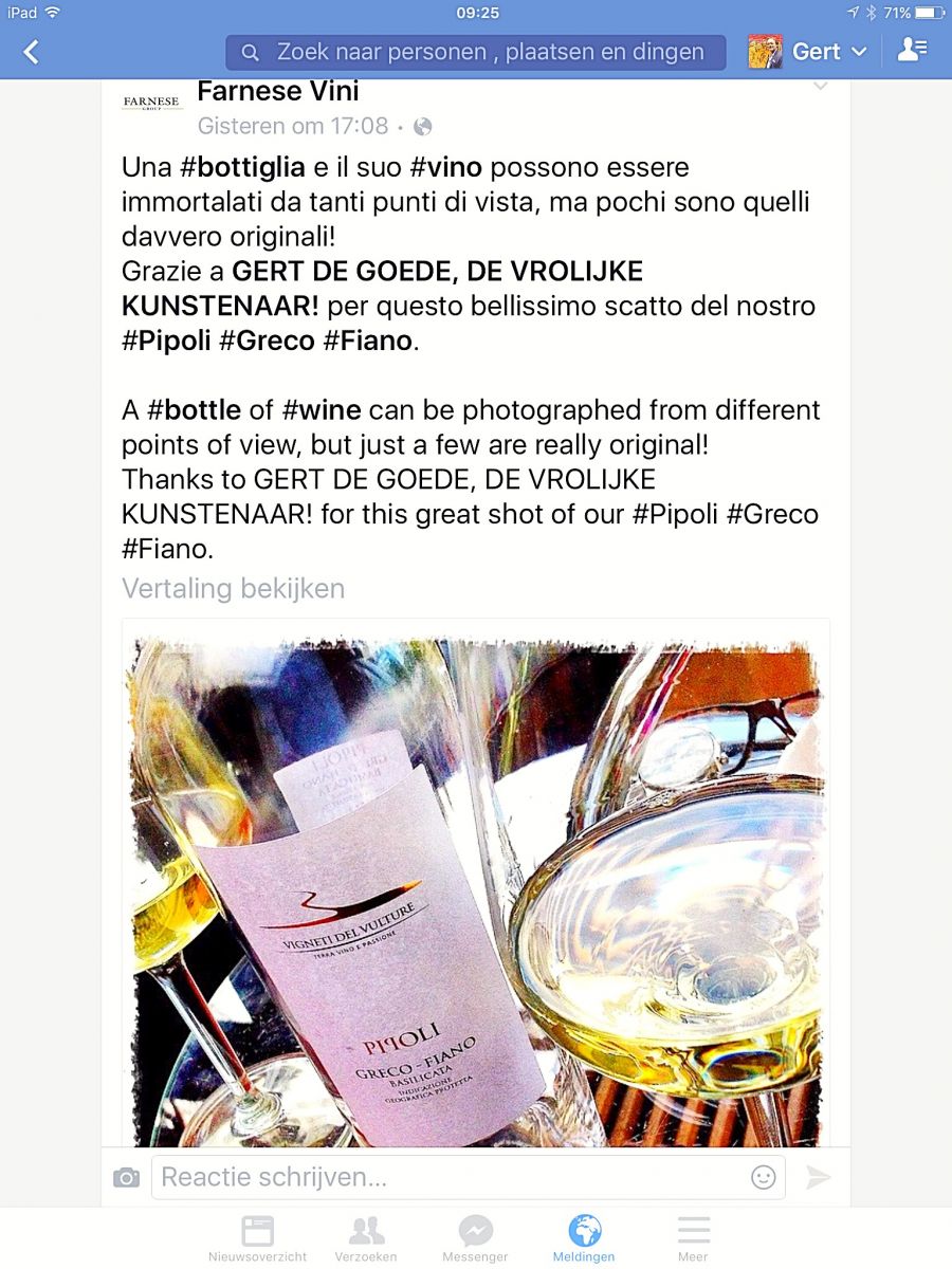 Gert de Goede , Farnese vini , photography , instagram , wine , vino , vini , vin , wijn , compliment , grazie , italia , italië , italy 